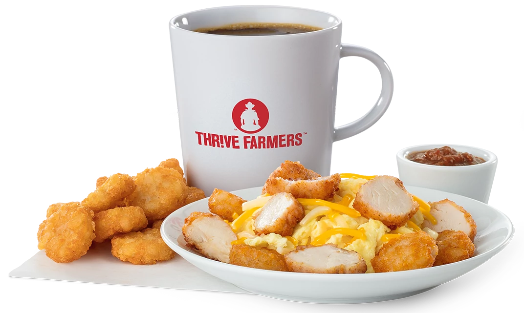 Hash Brown Scramble Bowl Meal
