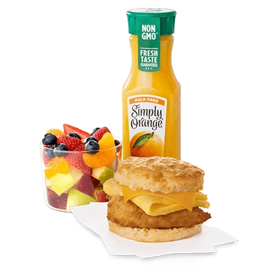 Chicken, Egg & Cheese Biscuit Meal